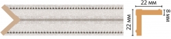 Уголок Decomaster 116M-19 D ШК/42 (22x22x2400 мм)