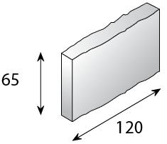 Искусственный камень Кирпич Прага, белый (коробка 0,65 кв.м.)