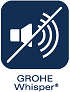 Технология GROHEWhisper: низкий уровень шума при смыве, не превышающий уровень громкости шепота, обеспечивает повышенный комфорт при пользовании системами смыва на основе инсталляционных систем Rapid SL