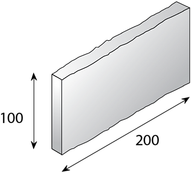 Искусственный камень Сланец, белый (коробка 0,6 кв.м.)